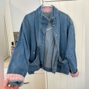 Jean Jacket with the Cutest Detailing